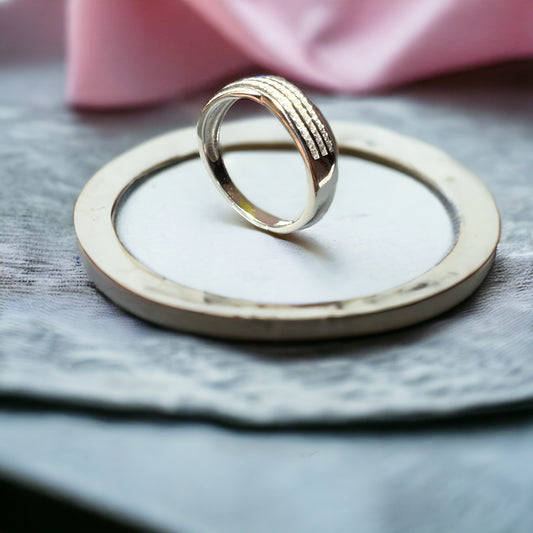 a close up of a ring on a table